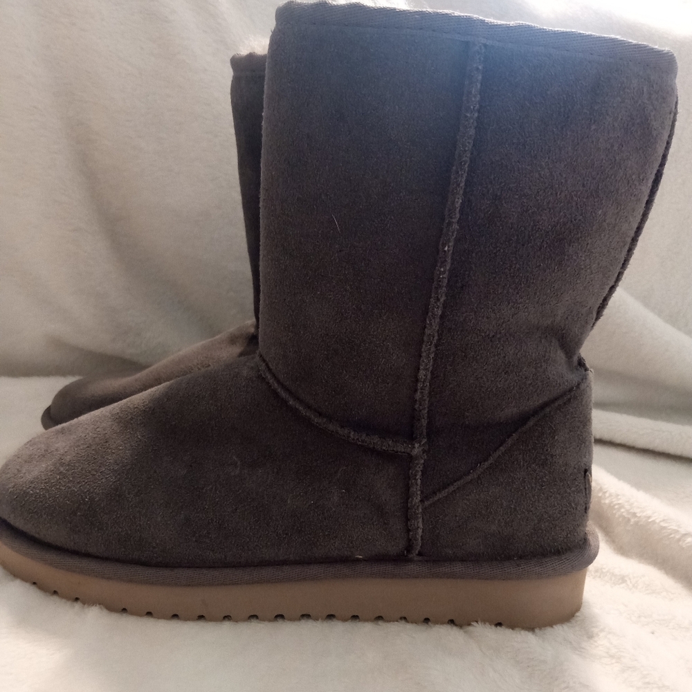 Koolaburra by UGG Gray Lined Boots Size 7 - Picture 4 of 9